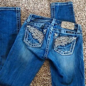 Girls size 12 Miss Me Skinny jeans
